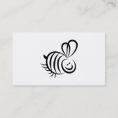 Zwarte bij visitekaartje (Achterkant)