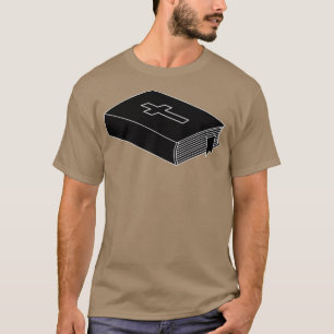 zwarte bijbel t-shirt