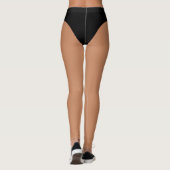 Zwarte Bikini Leggings (Achterkant)