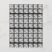 Zwarte Bingo Kaarten (Voorkant)