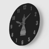 Zwarte bisschoppen grote klok (Hoek)