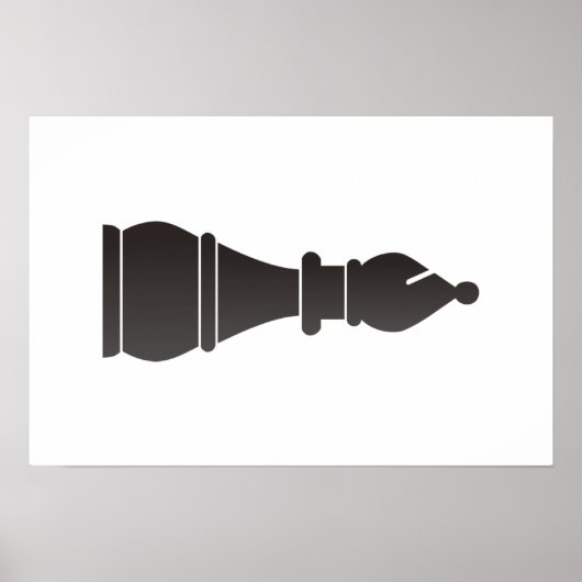 Zwarte bisschoppen poster (Voorkant)