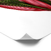 zwarte-bladafdrukken in botanische vorm poster (Hoek)