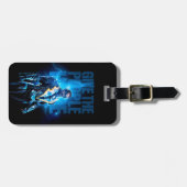 Zwarte bliksem - geef de mensen hoop bagagelabel (Voorkant horizontaal)