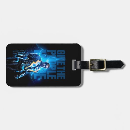 Zwarte bliksem - geef de mensen hoop bagagelabel (Voorkant horizontaal)