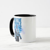 Zwarte bliksem - geef de mensen hoop mok (Voorkant links)