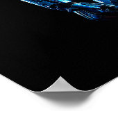 Zwarte bliksem - geef de mensen hoop poster (Hoek)