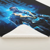 Zwarte bliksem - geef de mensen hoop sherpa deken (3/4)