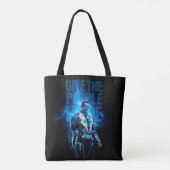 Zwarte bliksem - geef de mensen hoop tote bag (Achterkant)