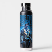 Zwarte bliksem - geef de mensen hoop waterfles (Links)