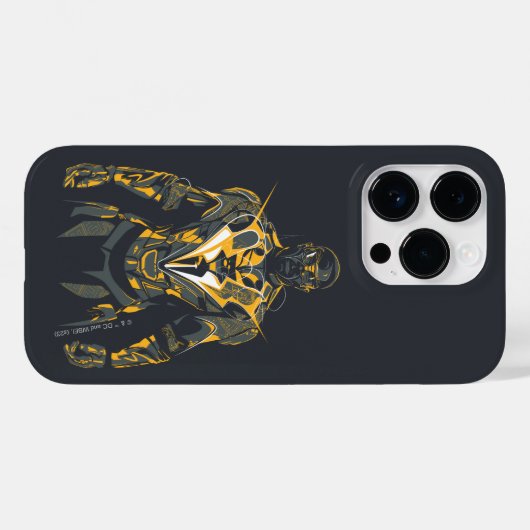 Zwarte bliksemillustratie Case-Mate iPhone case (Achterkant (horizontaal))