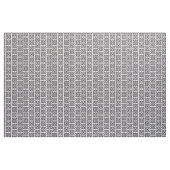 Zwarte Bloem Abstract Stof (Yard (91,4 cm))