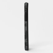 Zwarte bloem iPhone 5S hoesje (Achterkant/links)