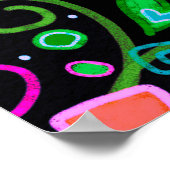  Zwarte Bloemen Inspirerende Citaat Inspirerende Poster (Hoek)