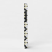 Zwarte Bloemlijn Patroon Voor Moderne Decoratie Case-Mate iPhone Case (Achterkant/links)
