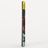 Zwarte bloemwei Case-Mate iPhone case (Achterkant/rechts)