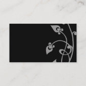 Zwarte Blossom-behuizing Informatiekaartje (Achterkant)