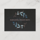 ZWARTE BLUE PINK FOLIAGE WREATH WEBSITE INFORMATIEKAARTJE (Voorkant)