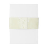 Zwarte Blush Roze Bloemen bruiloft Uitnodigingen Wikkel (Achterkant Voorbeeld)