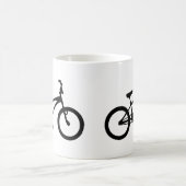 zwarte bmx - fiets koffiemok (Center)