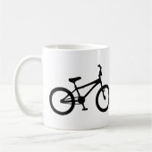 zwarte bmx - fiets koffiemok (Links)