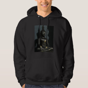 Zwarte Boeddha ... Nong Khai, Isaan, Thailand Hoodie