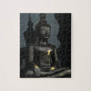 Zwarte Boeddha ... Nong Khai, Isaan, Thailand Legpuzzel
