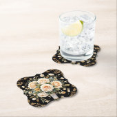 Zwarte Boeket Onderzetters (Insitu)