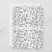 Zwarte Boho Boog Heilige Koe Western Baby shower Bedankkaart (Achterkant)