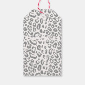 Zwarte Boho Boog Heilige Koe Western Baby shower Cadeaulabel (Achterkant)