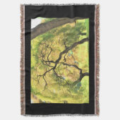 zwarte bomen deken (Voorkant Verticaal)