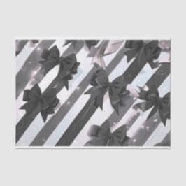 Zwarte boog 2 tissue papier