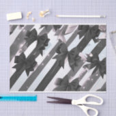 Zwarte boog 2 tissue papier (Craft)