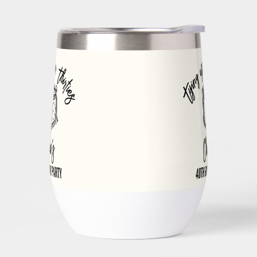 Zwarte boog bindt haar 40e verjaardag (Links)