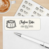 Zwarte boog bindt haar 40e verjaardag etiket