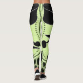zwarte boog leggings (Achterkant)
