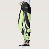 zwarte boog leggings (Links)