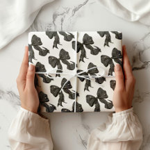 Zwarte boog met gouden glamour