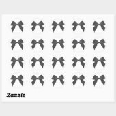 Zwarte boog Stickers (Vel)