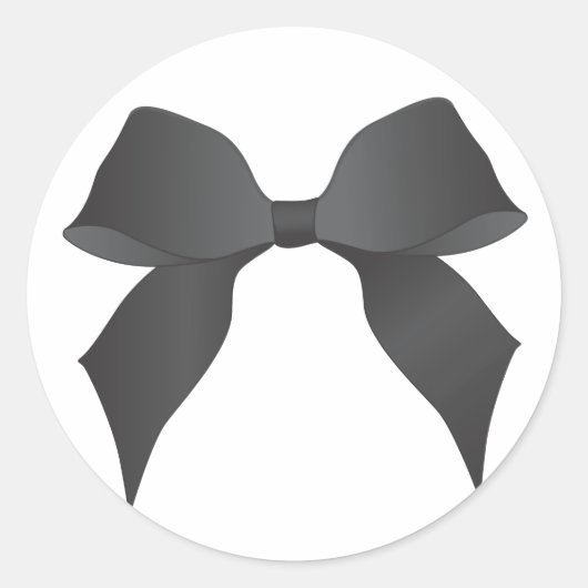 Zwarte boog Stickers (Voorkant)