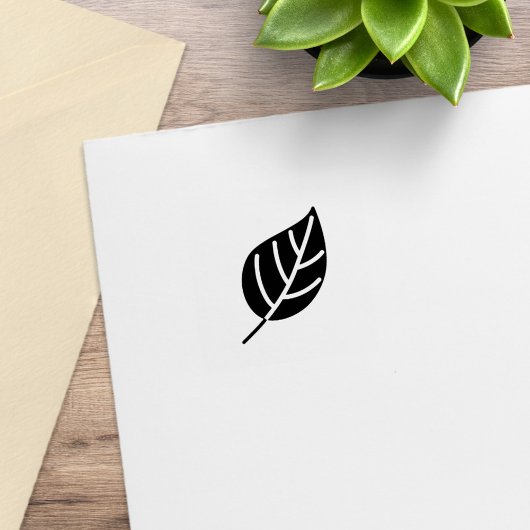Zwarte-Boom Leaf Loyalty krijgt één gratis coupon Rubberstempel