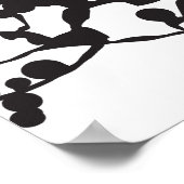 zwarte boom poster (Hoek)