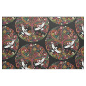 zwarte boom van leven stof (Fat Quarter)