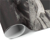 Zwarte boomrand cadeaupapier (Rol Hoek)