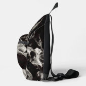 Zwarte boomrand sling bag (Rechts)