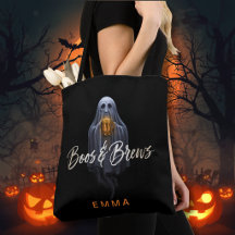 Zwarte Boos & Brews Geest Halloween