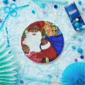 Zwarte Borden voor kerstmis  Papieren Bordje (Feest)