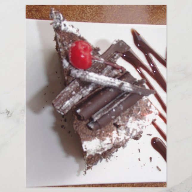 Zwarte boscake (Voorkant)