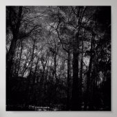 ZWARTE BOSSEN OP POSTER (Voorkant)