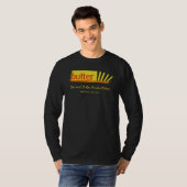 zwarte boter t-shirt (Voorkant volledig)